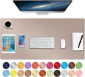 Boutilon Leather Desk Pad Protector, Non-Slip Mouse Pad, Laptop Desk Pad by Boutilon