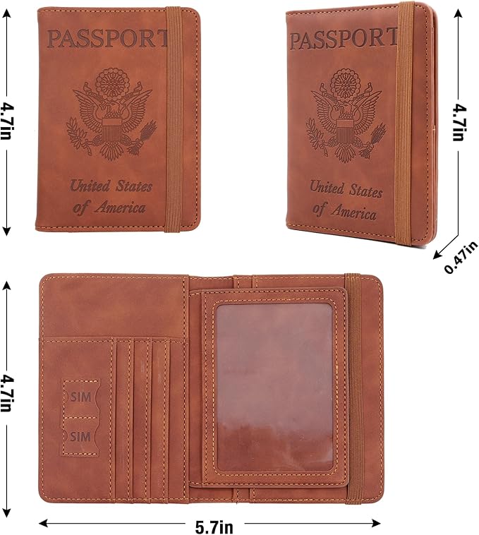Melsbrinna Rfid Passport Holder - Image 4