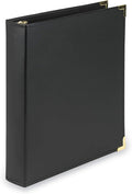 Samsill Classic Collection Leather 3 Ring Binder, Executive Presentation by Samsill
