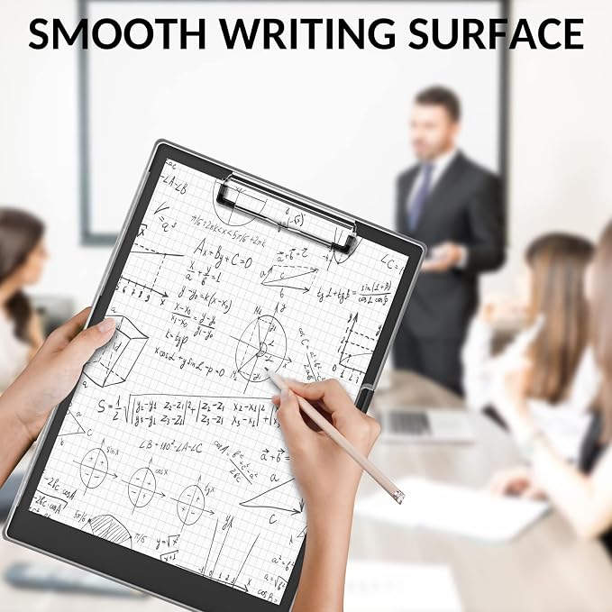 Sooez Clipboard with Storage, Plastic Clip Boards 8.5x11 with Storage, Heavy - Image 5