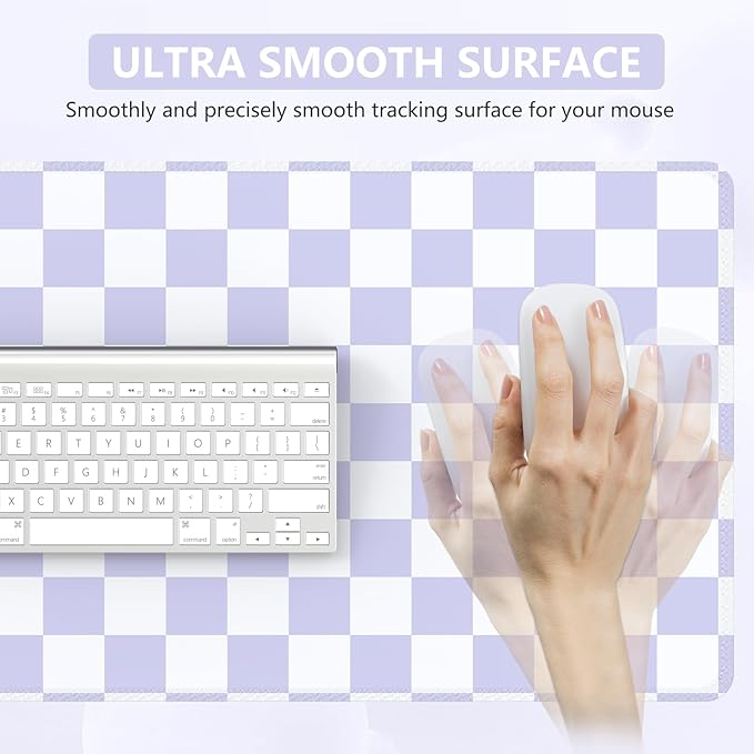 iCasso Desk Pad Mat, Desk Matt for Desktop, Cute XXL Large Mouse Pad, Anti-Slip - Image 5