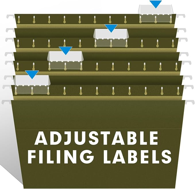 Hanging File Folders, RAZCC 30 Pack Letter Size Reinforced Hanging Folders - Image 6