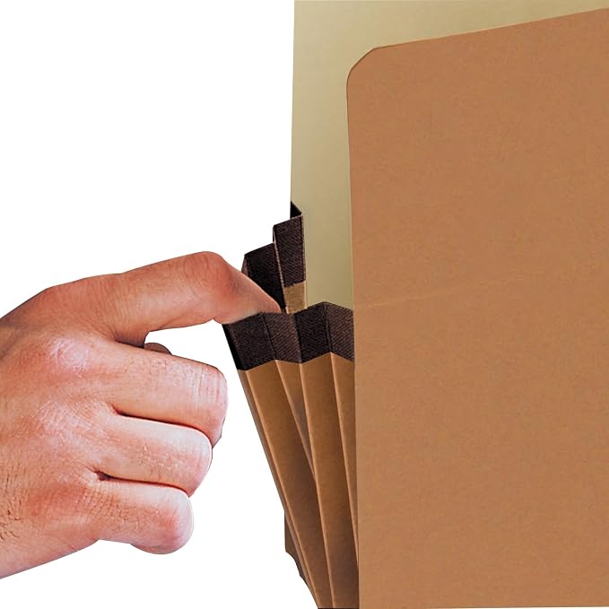 Smead File Pocket, Straight-Cut Tab, 5-1/4" Expansion, Legal Size, 10 per Box - Image 8