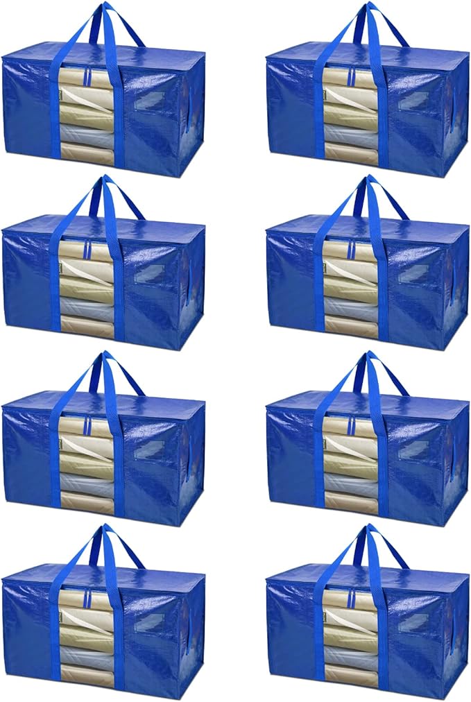 BALEINE 8-Pack Oversized Moving Bags by BALEINE