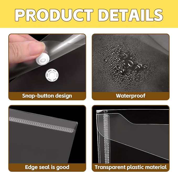 Vmiapxo 20 Pack Small Plastic Envelopes - Image 3