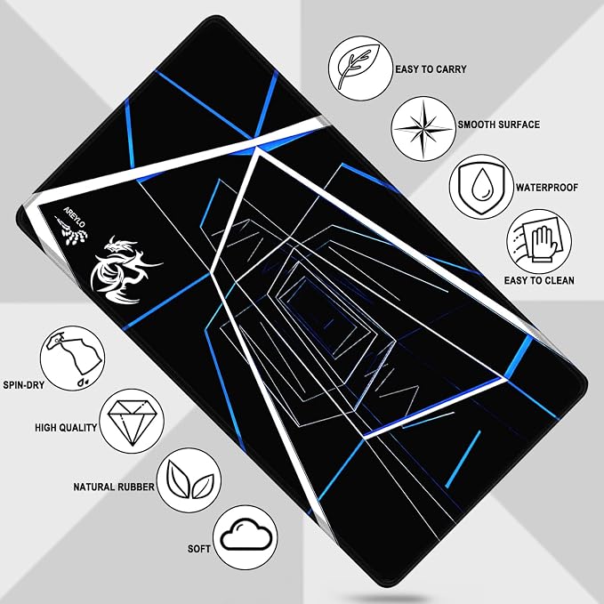 Gaming Mouse Pad Large, Waterproof Extra Large Mousepad - Image 5