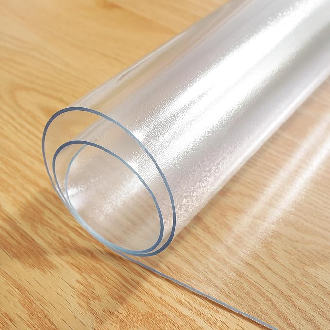 LovePads Frosted Table Cover Protector 36 x 48 Inch, 1.5mm Thick Plastic Table - Image 7