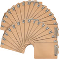 Mini Clipboards, 32 Pack 6" x 9" Small Clipboards Bulk, Wooden Memo Mini Clip by Uzant