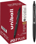 uniball™ 207 Plus+ Retractable Gel Pens, Medium Point, 36 Pack by uni-ball