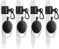 Likesing 4 Retractable Pencil Holder Set, 27.5" Anti-Lost Retractable Pen Holder by Makelifethewayyoulike