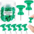 Outus 60 Pcs Giant Push Pins Jumbo Tacks 1/1.8inch Plastic Head by Outus
