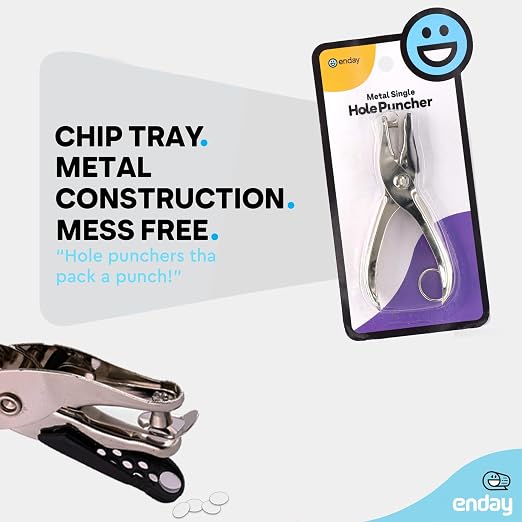 Single Hole Punch Metal, 1/4” Hole Puncher - Image 4