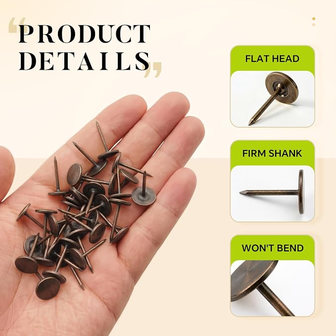Heavy Duty Thumb Tacks, Extra Long Sharp Pins - Image 5