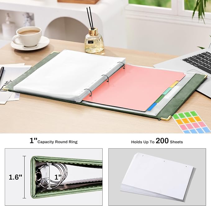 Ovesmusl 1 Inch 3 Ring Binder - Image 4