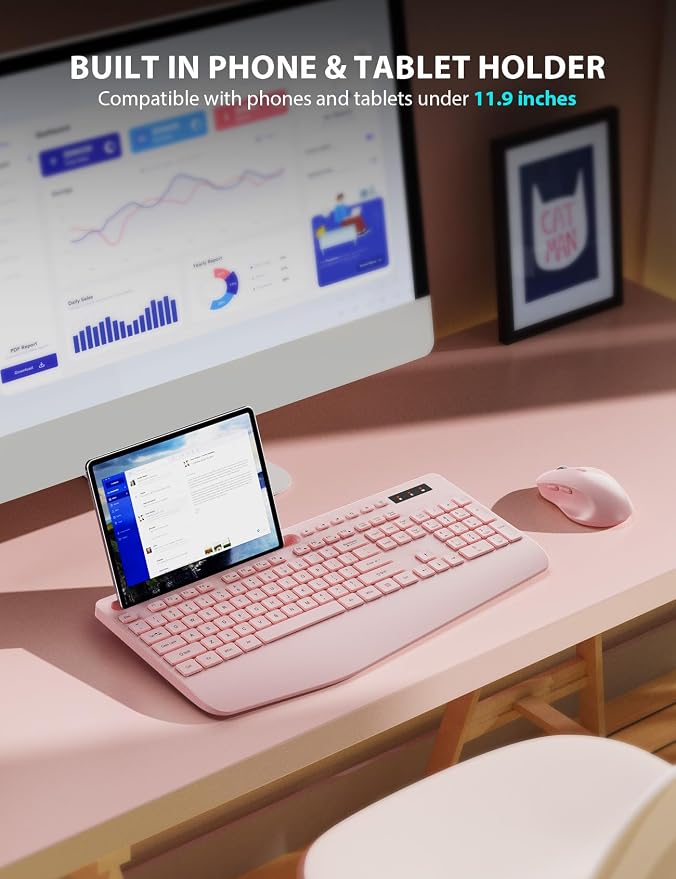Wireless Keyboard and Mouse Combo - Image 3