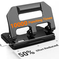 AFMAT HPX1 Heavy Duty 3 Hole Punch, 3 Hole Puncher by AFMAT