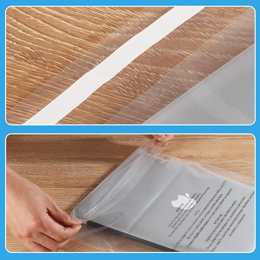 iMailer - 100 Pcs - 11" x 14" Clear Poly Bags - Image 4