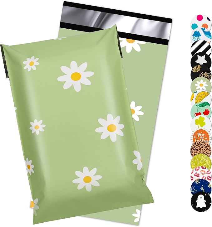 Poly Mailer 6x9 Inch 100 Pcs, Waterproof and Tear-Resistant Shipping Bags by JOWLROEL