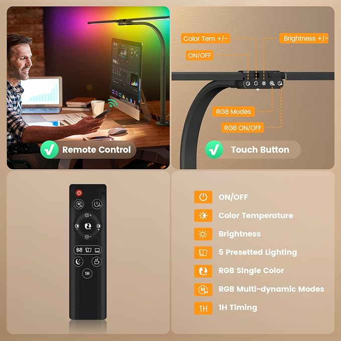 SIBRILLE Upgraded LED Desk Lamp - Image 5