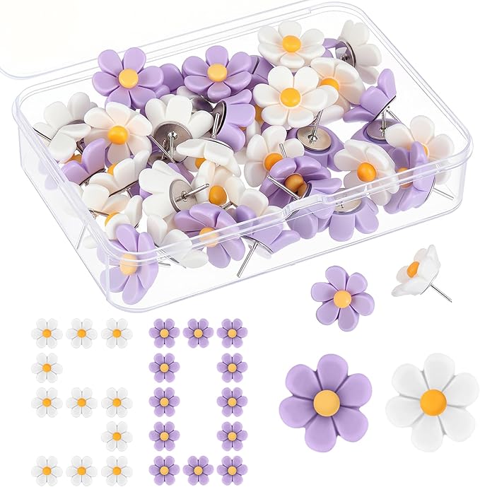 Dispowreath 50 Pcs Flower Push Pins by Dispowreath