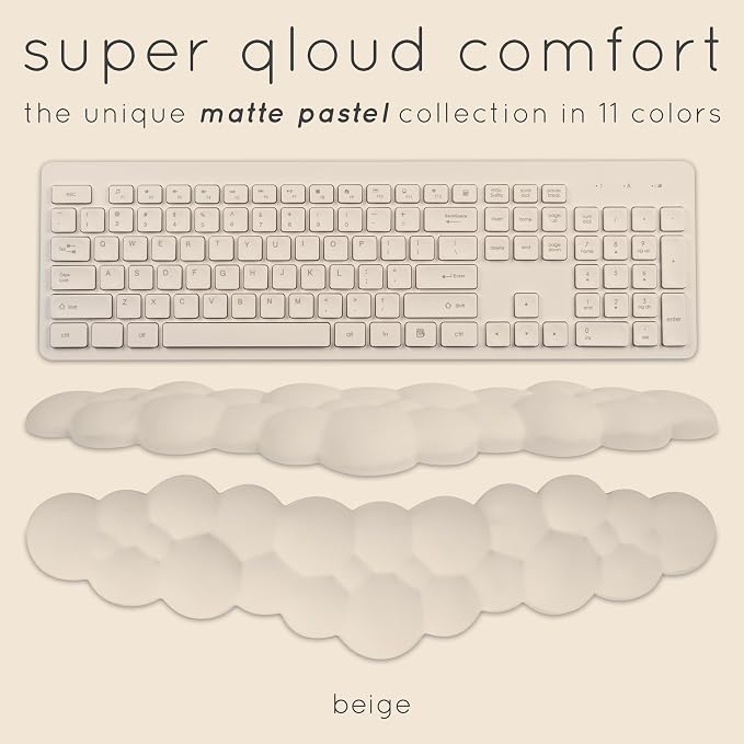 Cloud Keyboard Wrist Rest – Create-ables Qloud Cloud Wrist Rest - Image 2