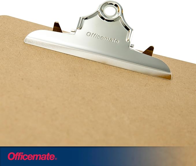 Officemate Recycled Wood Clipboard, 6 Inch Clip, 1 Pack Clipboard, Letter Size - Image 8