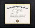 upsimples 11x14 Diploma Frame Certificate Degree Document Frame by upsimples