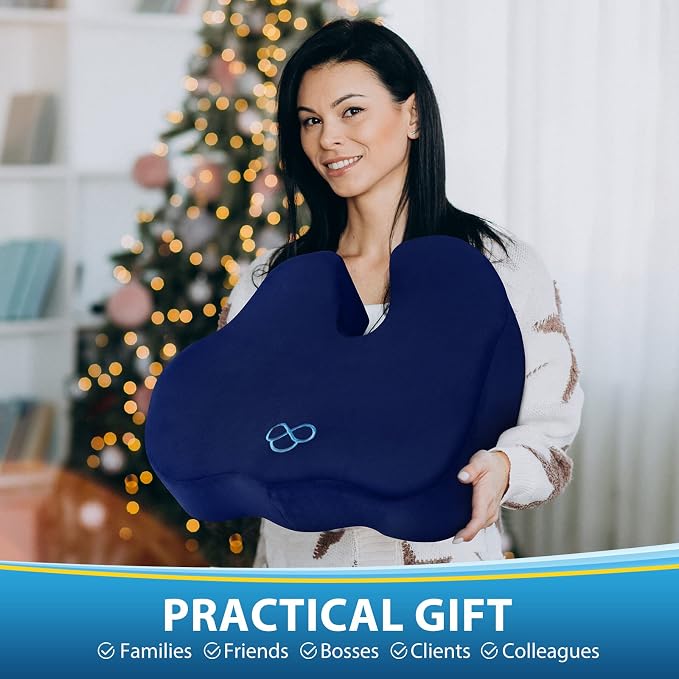BlissTrends Seat Cushion, 5.2in Thick Memory Foam Cushions - Image 6