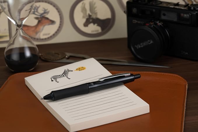 PILOT Dr. Grip FullBlack Refillable & Retractable Ballpoint Pen, Medium Point - Image 5