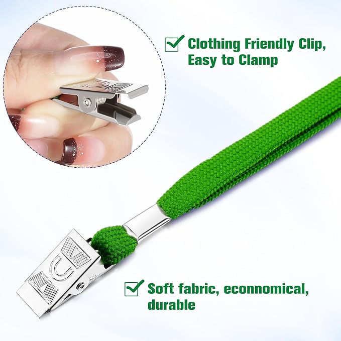 Marspark 20 Pcs ID Badge Holder - Image 3