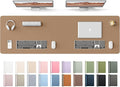 YSAGi Leather Desk Protector, Office Mat, Large Mouse Mat, Non-Slip PU Leather by YSAGi