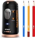 AFMAT Electric Pencil Sharpener, Auto in & Out, Fully Automatic Pencil Sharpener by AFMAT