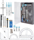 Mr. Pen- Geometry Set, Light Blue, 6 Inch Swing Arm Protractor | Divider by MrPen
