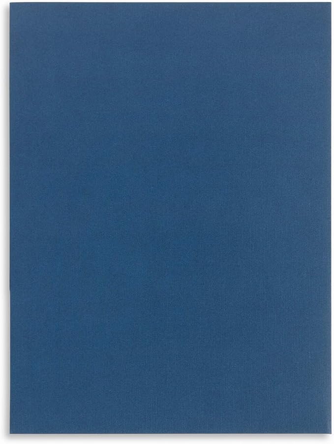 Blue Summit Supplies Tax Return Folders, Letter Size, Dark Blue, 25 Pack - Image 3