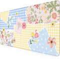 iCasso Aesthetic Checkered Desk Mat by iCasso