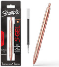 Sharpie S-Gel Gel Pen, Copper Metal Body, Medium Point, Includes 1 Pen and 1 by Unknown