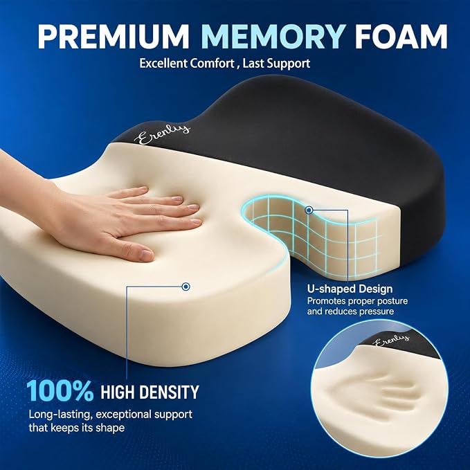 2 Pack Seat Cushion for Office Chairs - Image 5