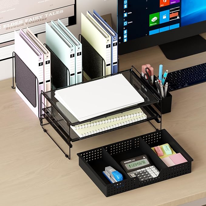 LEKETREE Desk Organizer, Office Organization - Image 3