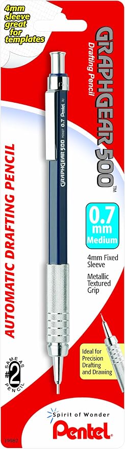 Pentel Graph Gear 500 Automatic Drafting Pencil, 1 Pack by PentelofAmerica