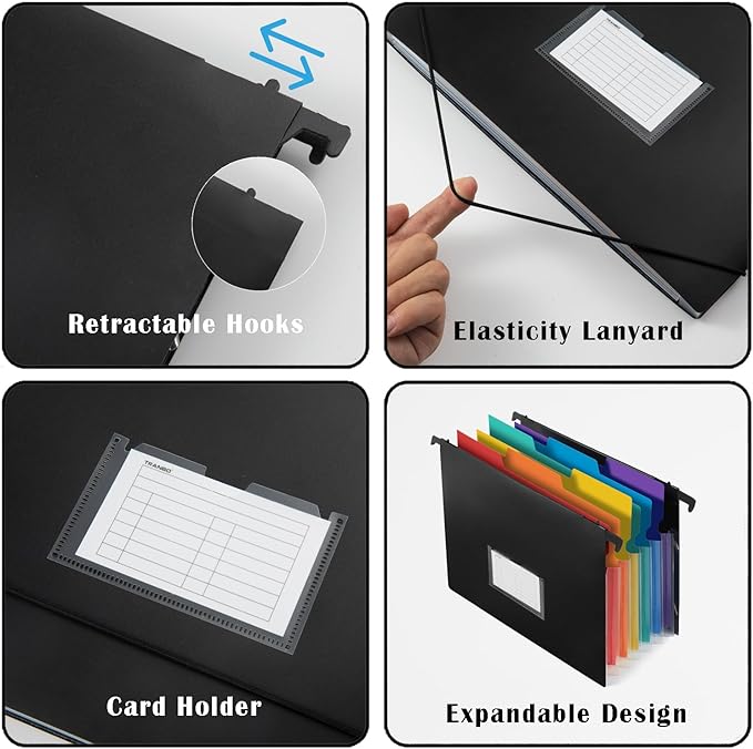 7-Pockets Hanging File Folder - Image 3