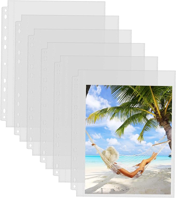 Sooez 30 Pack Heavy Duty Photo Sleeves by Sooez