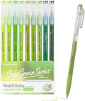 9 Colored Gel Pens Set, 0.6mm Fine Point by HysmmxHer