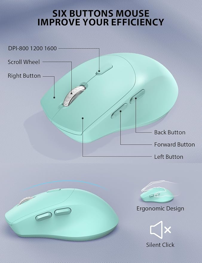 Wireless Keyboard and Mouse Combo - Image 6