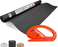 Black Kraft Paper Roll 36" x 2160" by IDLPackaging