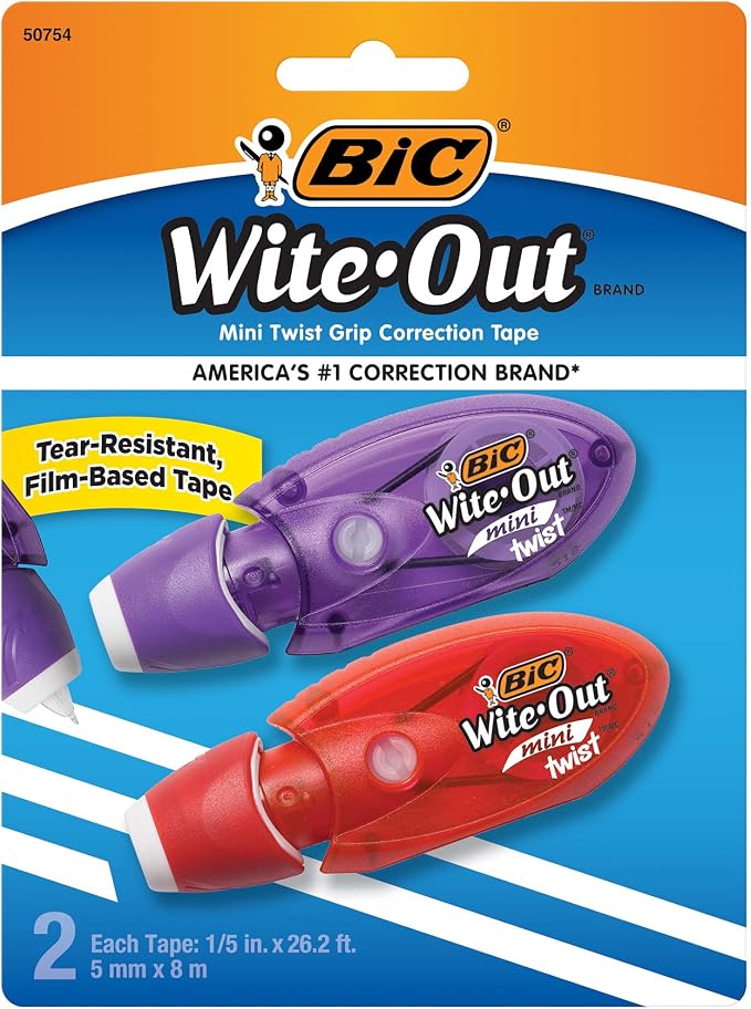 BIC Wite-Out Brand EZ Correct Correction Tape by BIC