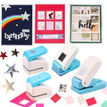 BAOFALI4Pcs Stamp Punche Tool Set |Postage Stamp Punch1X0.8inch/0.9x1.1inch | by BAOFALI
