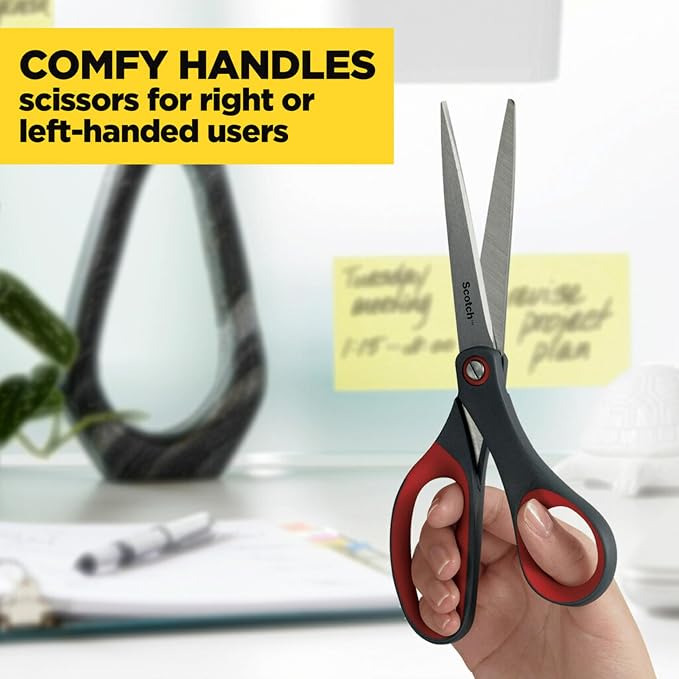 Scotch Brand Precision Ultra Edge Scissors, Left- or Right-Handed, 8 Inch - Image 5