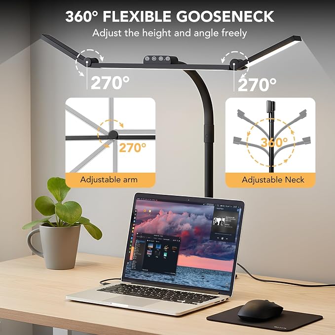 LED Desk Lamp for Home Office - Image 4