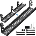 No Drilling Extendable Under Desk Cable Management, Metal Cable Management Tray by BIWIST