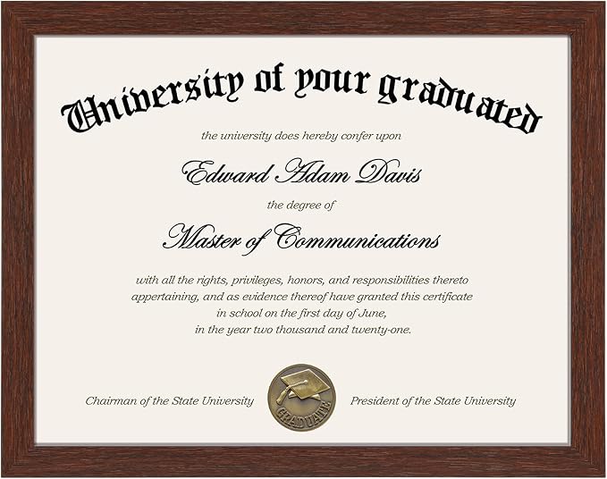 upsimples Certificate Frame by upsimples